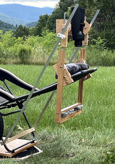 binocular chair elevation control