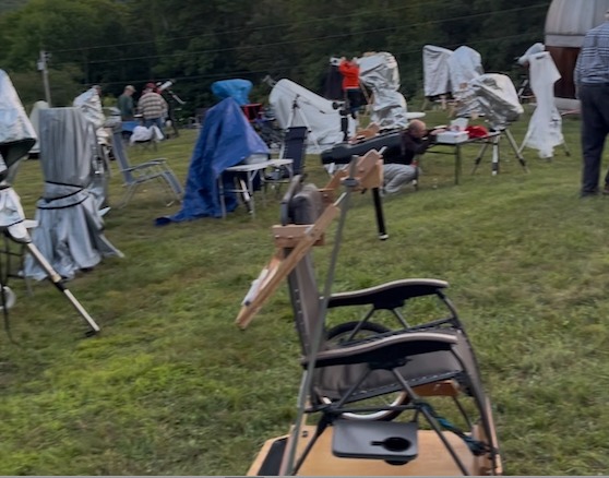 Getting set up at Stellafane: a short clip