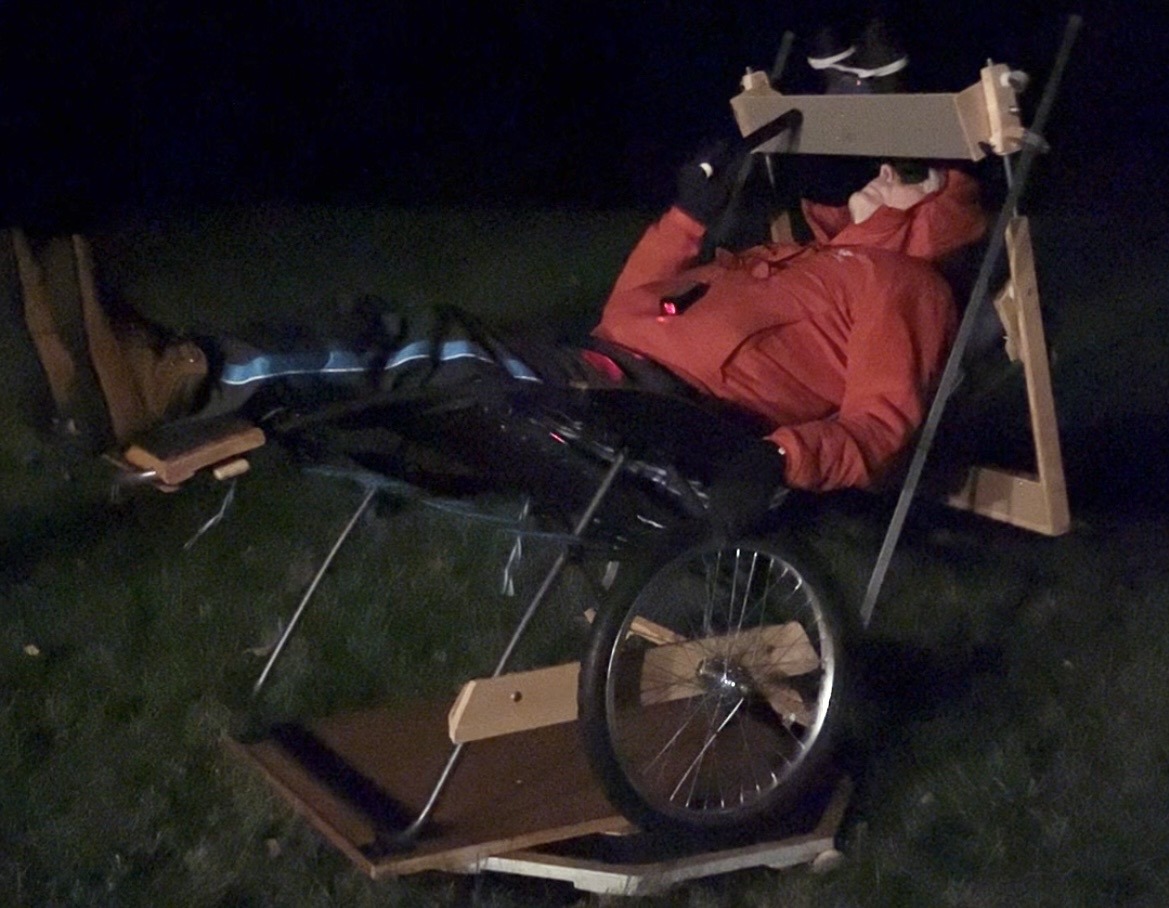Comfort when cruising in any part of the night sky: a key video